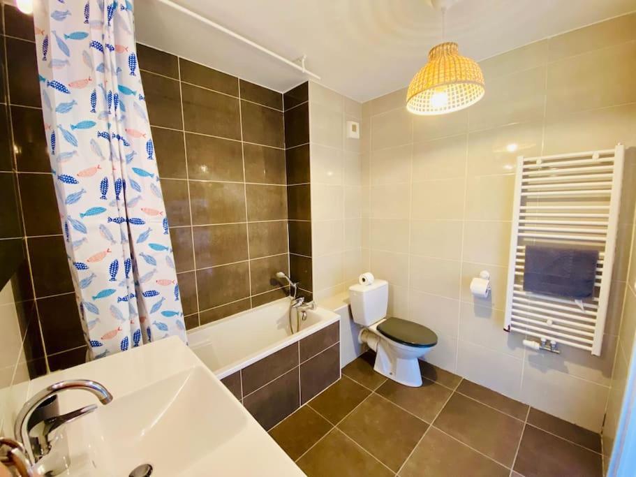 "Loulou" T1 Moderne Et Lumineux, Centre Ville, Wifi, Parking Sete Ngoại thất bức ảnh
